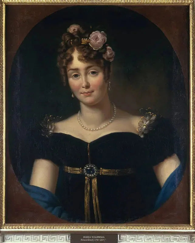 Портрет Марии Валевской (1786-1817) - Франсуа Жерар