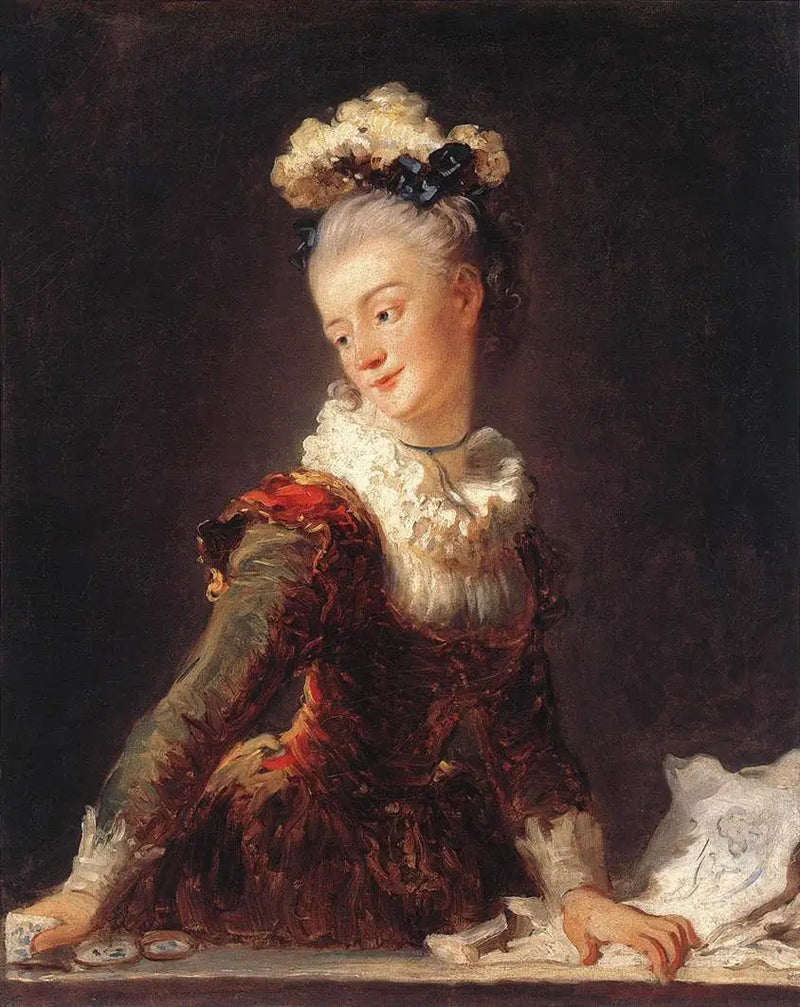 Портрет Марии-Анны-Элеоноры, графини де Грав (1730-1807) - Жан-Оноре Фрагонар