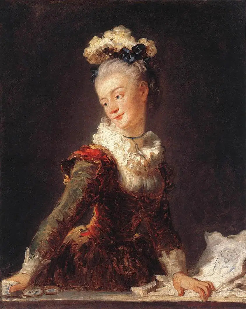 Портрет Марии-Анны-Элеоноры, графини де Грав (1730-1807) - Жан-Оноре Фрагонар
