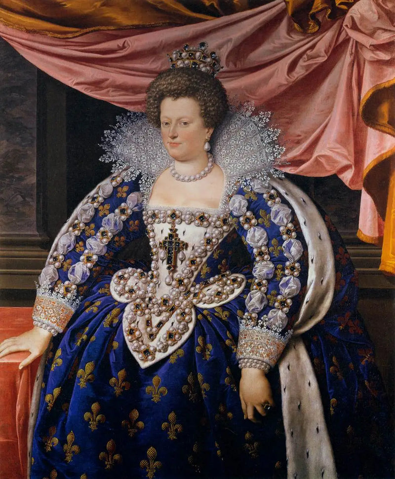 Портрет Марии Медичи - Франс Пурбус Младший