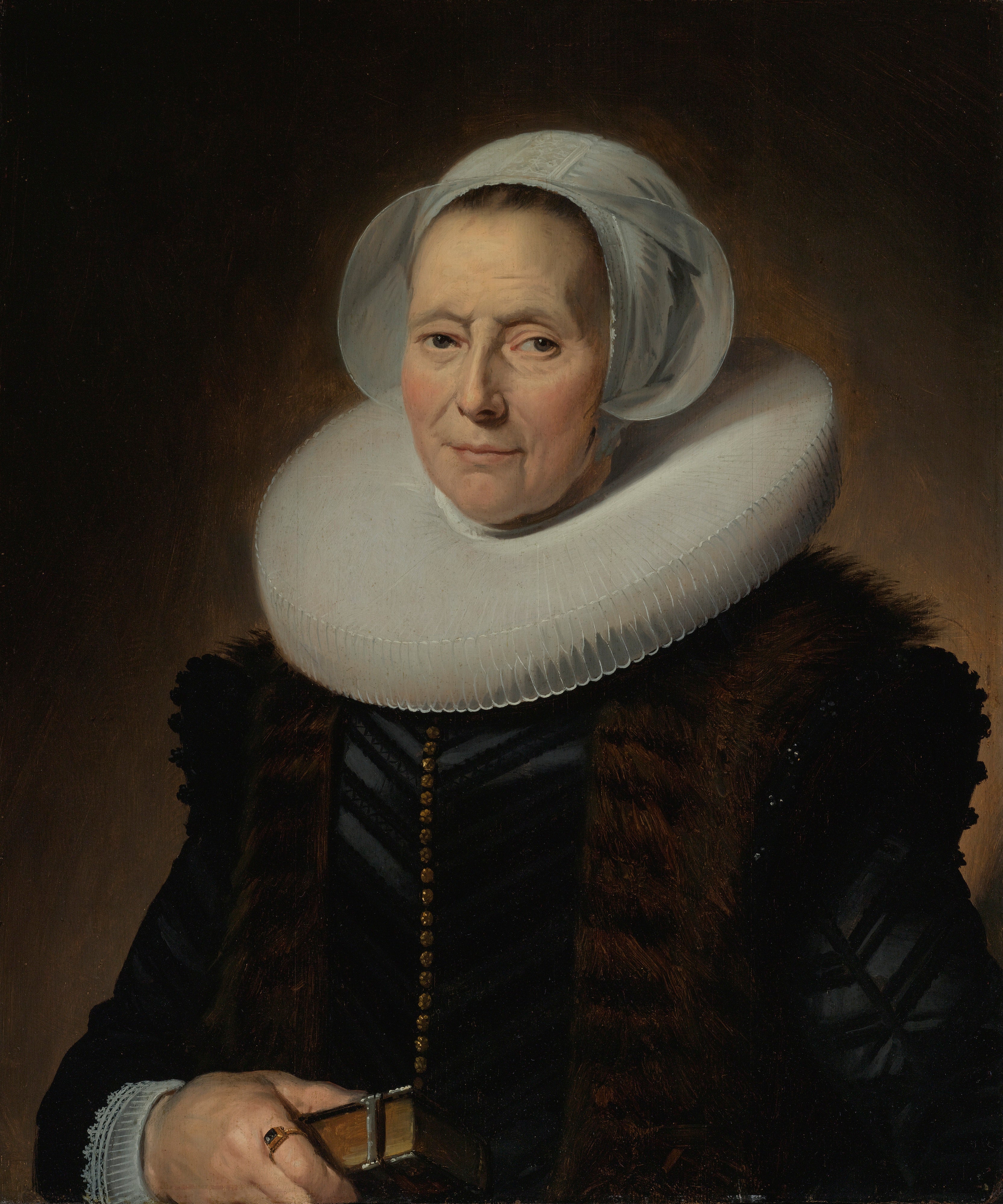 Portrait de Maritje Claesdr Vooght - Frans Hals - Alpha Reproduction