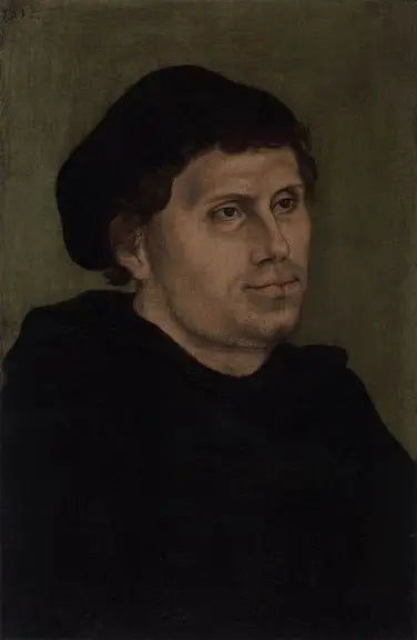 Портрет Мартина Лютера (1483-1546) - Лукас Кранах Старший