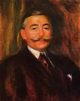 Портрет Мориса Ганья - Пьер-Огюст Ренуар
