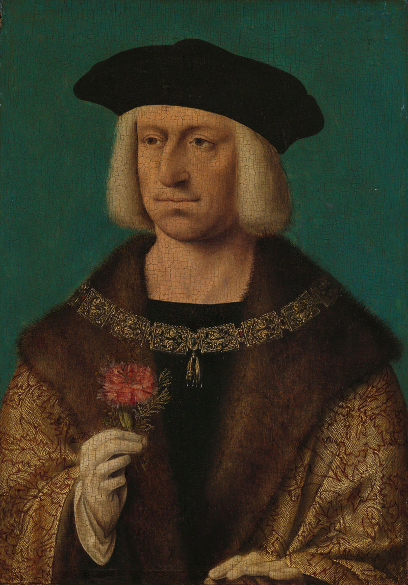 Портрет Максимилиана I (1459-1519) - Joos van Cleve