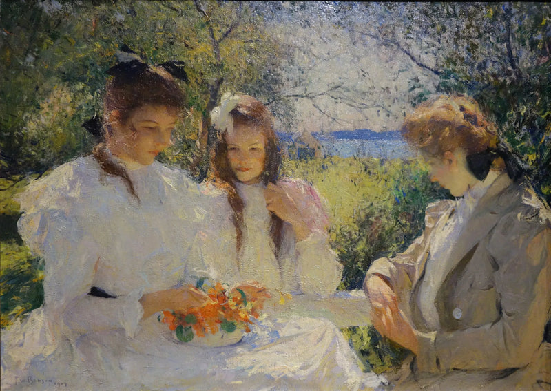 Портрет моих дочерей - Frank Weston Benson