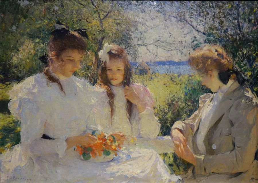 Портрет моих дочерей - Frank Weston Benson