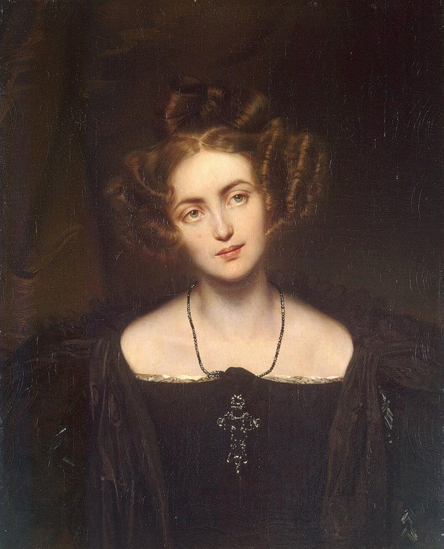 Portrait de Mlle Sontag dans le rôle de donna Anna - Paul Delaroche - Alpha Reproduction