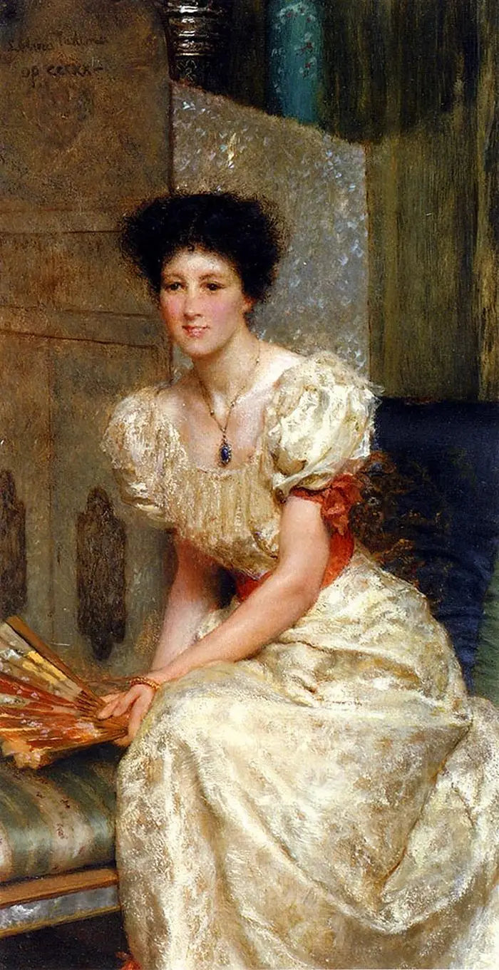 Portrait de Mme Charles W. Wyllie - Lawrence Alma-Tadema - Alpha Reproduction