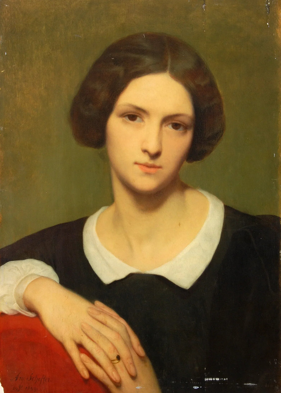 Портрет госпожи Корнелии Маржолин, née Шеффер, в возрасте 19 лет - Ary Scheffer
