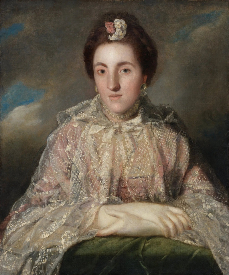 Портрет госпожи Уильяма Фортескью (1733/34-1820), будущей графини де Клермон - Джошуа Ренорс