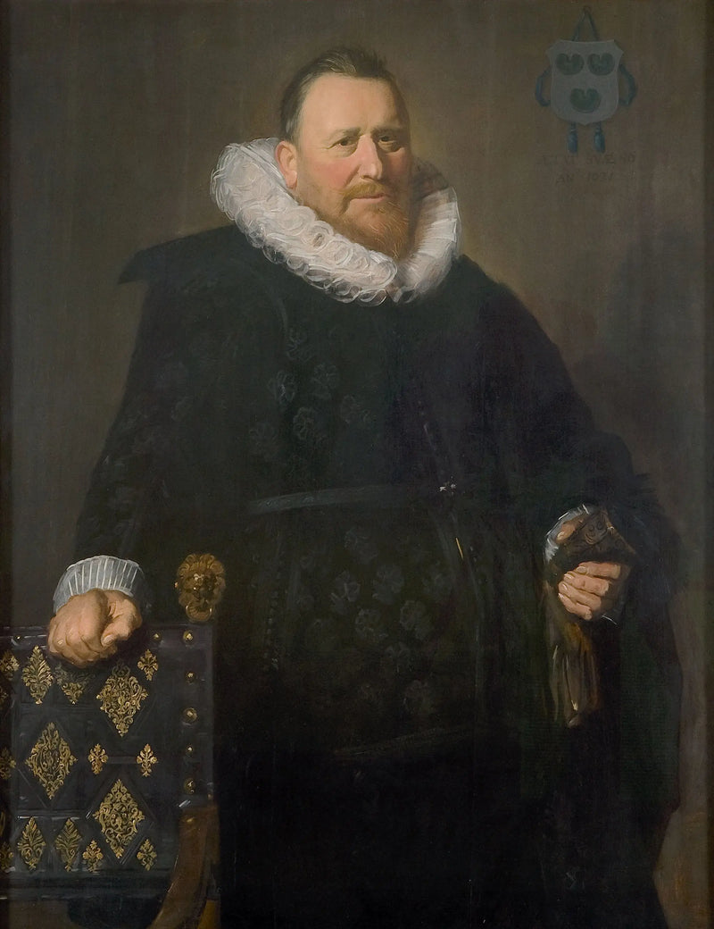 Портрет Николаса ван дер Меер (1574- ) - Франс Халс