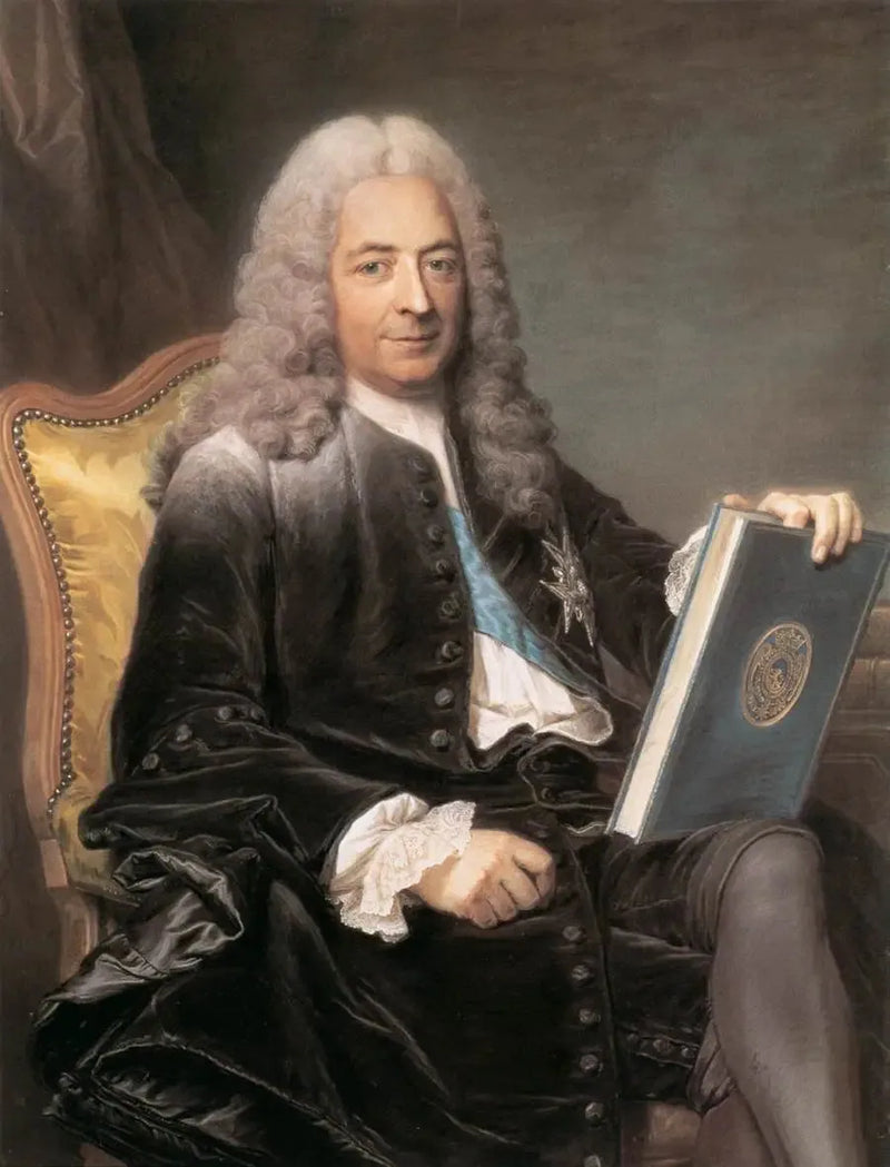 Портрет Филиберта Орри (1689-1747) - Морис-Квентин де Ла Тур