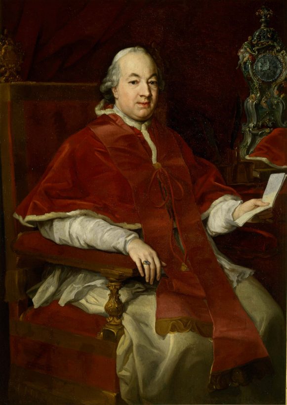 Портрет Пия VI (Брашчи, 1775-1799) - Помпео Батони