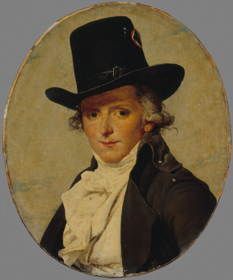 Портрет Пьера Сэризьята (1757-1847), шурина Давида - Жак-Луи Давид