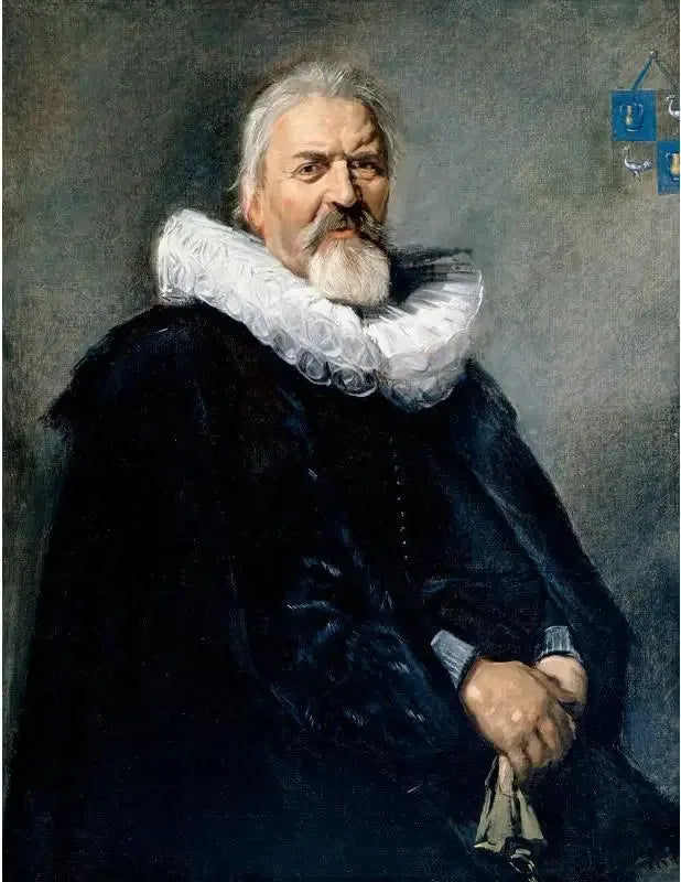 Портрет Питера Якобса Оликана (1572-1658) - Франс Халс