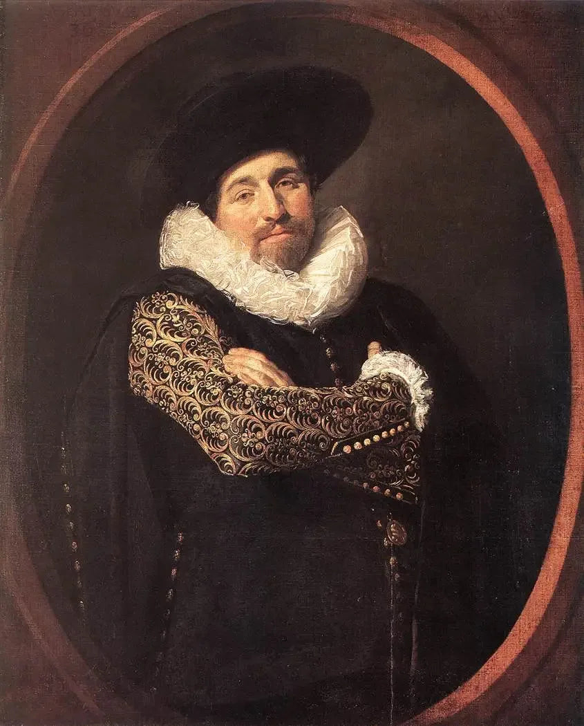 Портрет (возможно) Исаака Массы (1586-1643) - Франс Халс
