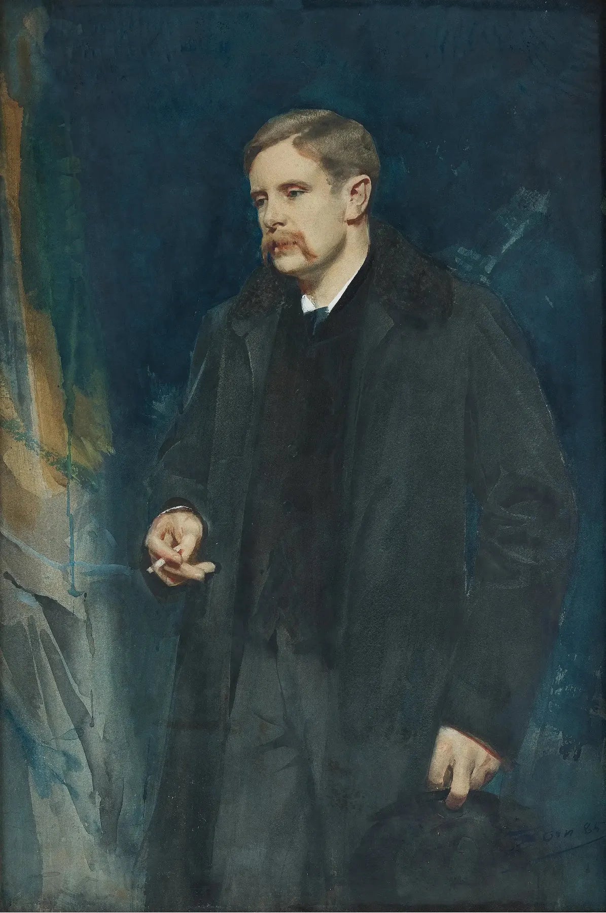Portrait de Robert Dunthorne II - Anders Zorn image 1 tableau peint à l’huile sur toile