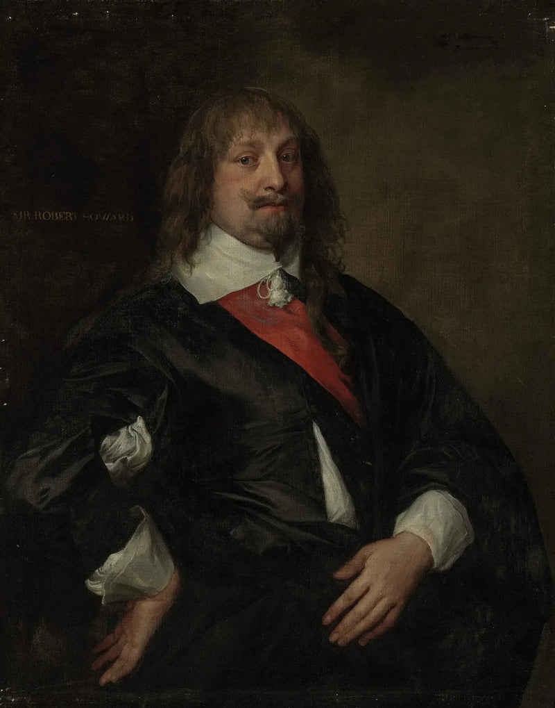 Портрет сэра Роберта Ховарда, K.B. (1626-1698) - Антуан ван Дейк