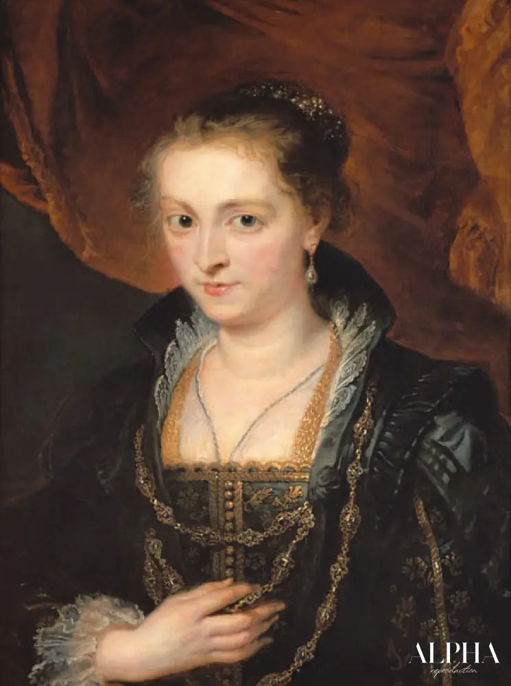 Portrait de Susanna Fourment - Peter Paul Rubens - Reproductions de tableaux et peintures haut de gamme