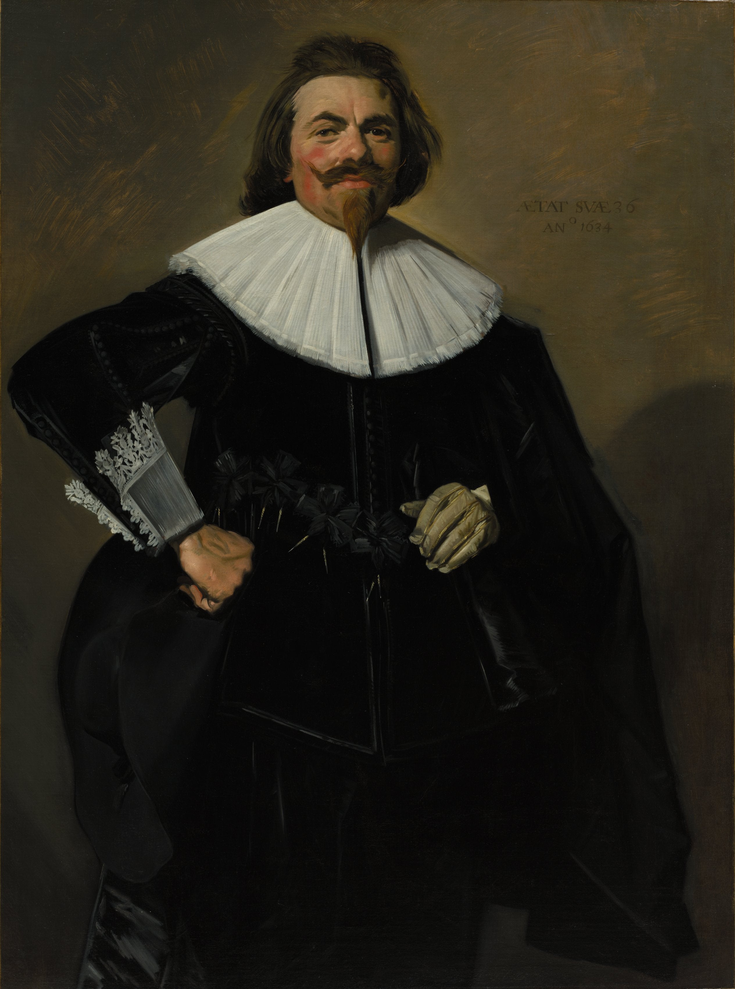 Portrait de Tieleman Coq (1597-1672) - Frans Hals - Alpha Reproduction