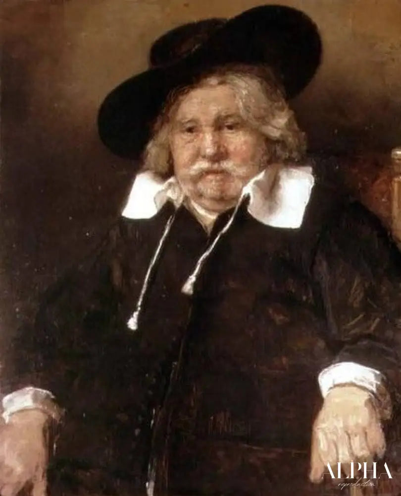 Portrait de un vieil homme - Rembrandt van Rijn - Reproductions de tableaux et peintures haut de gamme