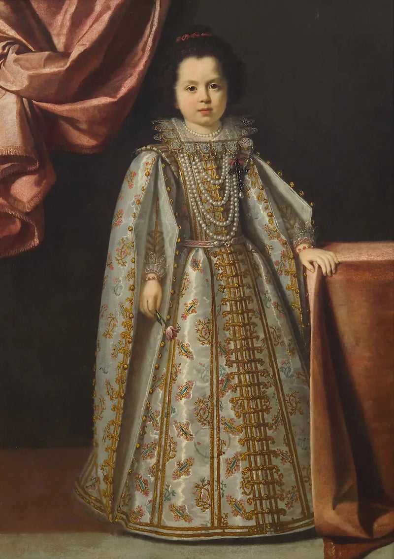 Портрет Виттории делла Ровере (1622-1694) в возрасте 4 или 5 лет - Лоренцо Липпи