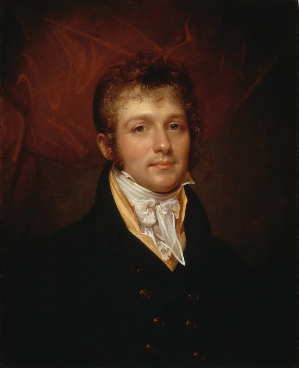 Portrait d’Edward Shippen Burd de Philadelphie - Rembrandt Peale - Alpha Reproduction