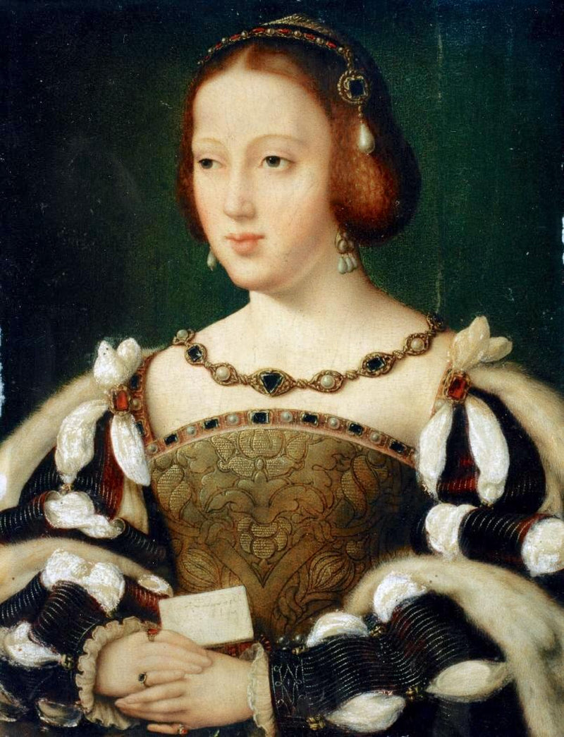 Портрет Элеоноры, королевы Франции - Joos van Cleve