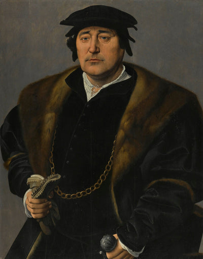 Portrait d’homme - Joos van Cleve - Alpha Reproduction