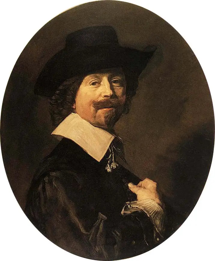 Portrait d’homme (possible) Dr Nicolaes Tulp - Frans Hals - Alpha Reproduction