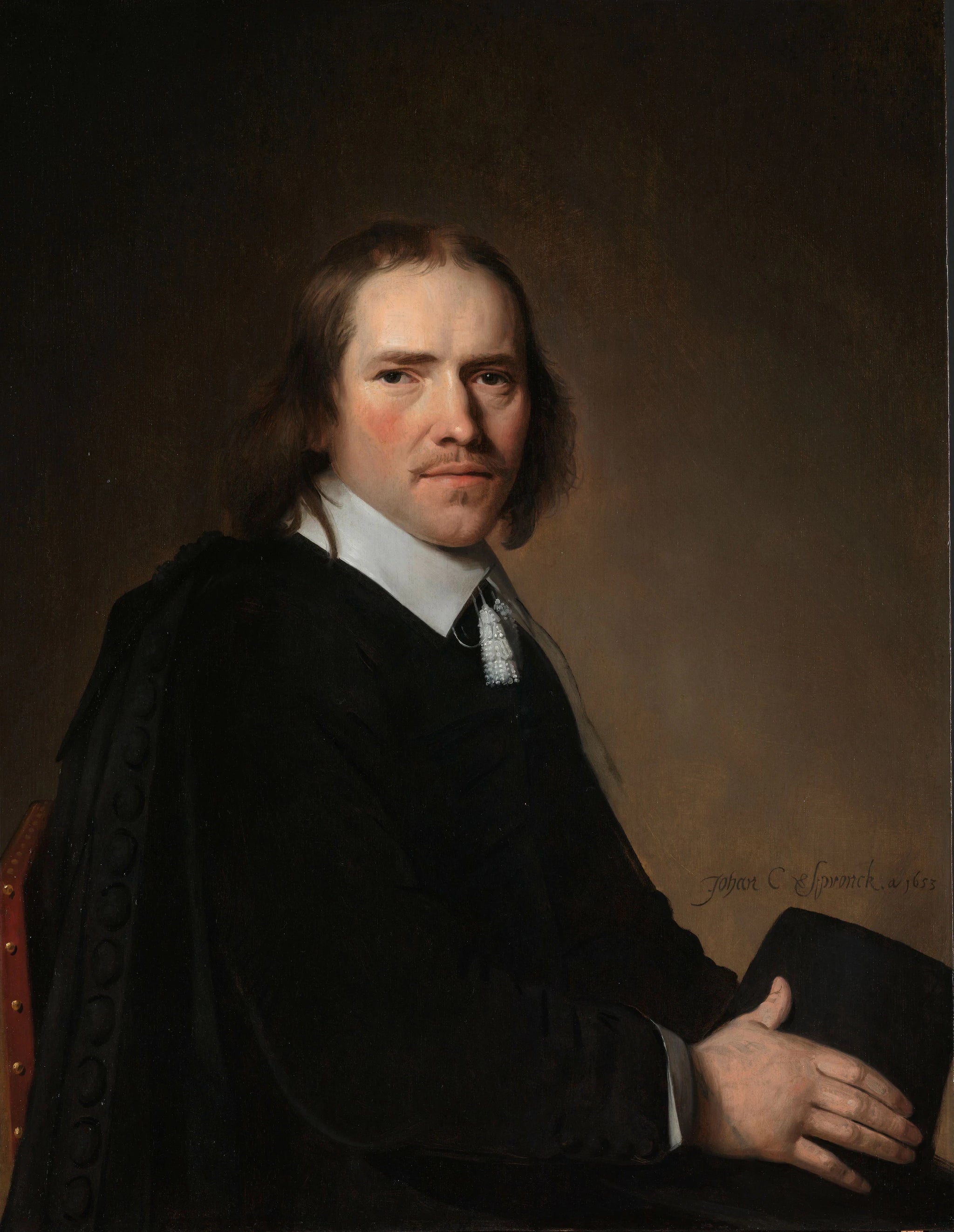 Portrait de Dirck, Johannes ou Jacobus Wallis - Jan Cornelisz. Verspronck