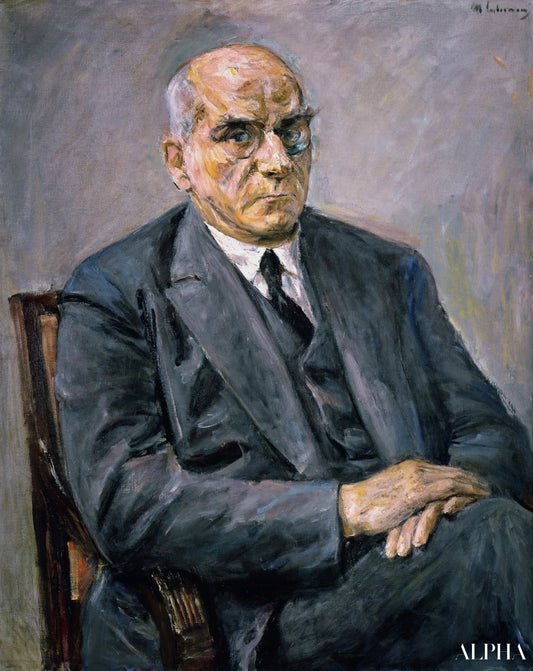 Portrait d'Otto Braun - Max Liebermann - Reproductions de tableaux et peintures haut de gamme