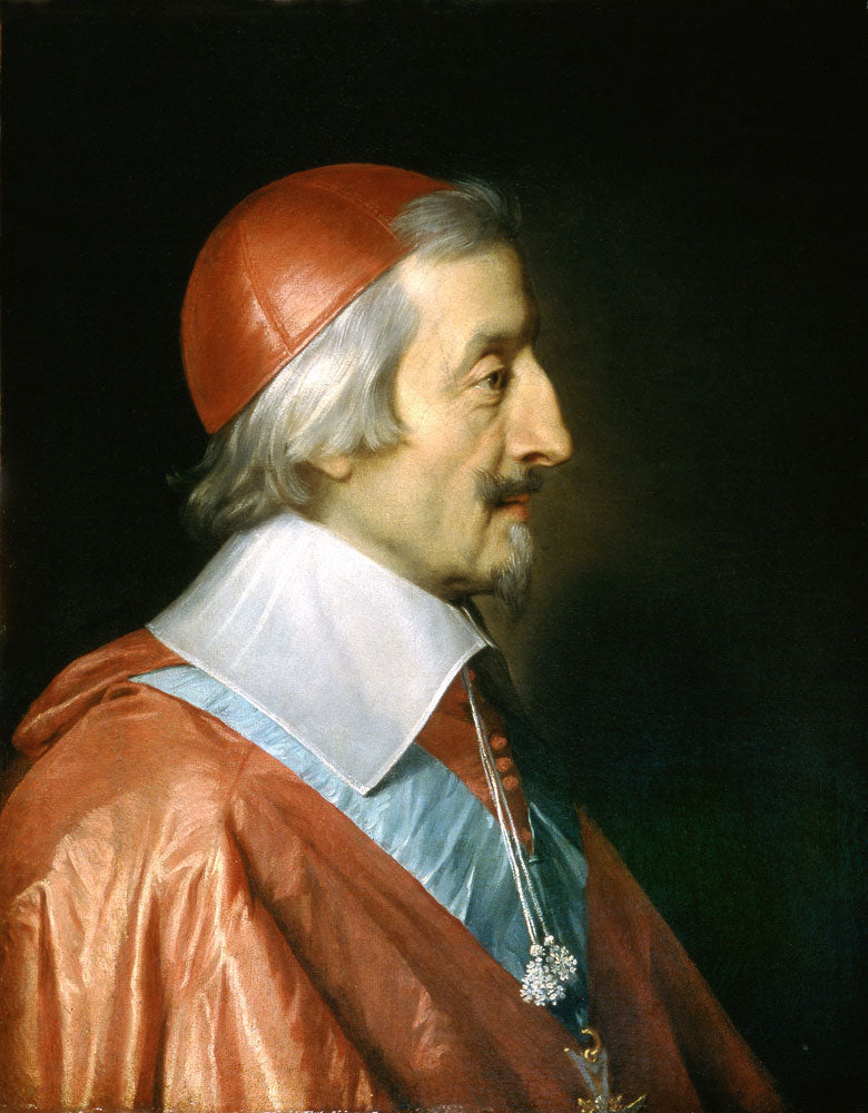 Portrait du cardinal de Richelieu - Philippe de Champaigne - Alpha Reproduction