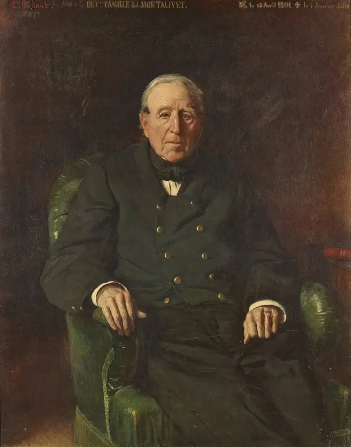 Portrait du comte de Montalivet - Léon Bonnat - Alpha Reproduction