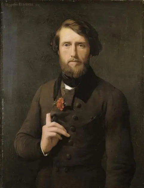 Портрет графа Феликса д'Аржюзона (1800-1874) - Гипполит Фландрин