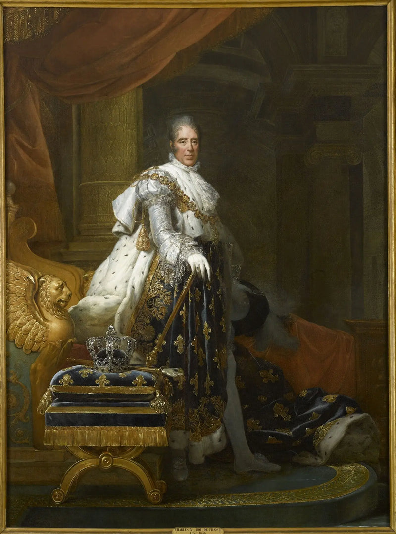 Портрет коронации Карла X - Франсуа Жерар