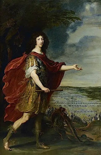 Портрет Великого Конде перед полем битвы при Рокруа (19 мая 1643) - Жюст д'Эгмон