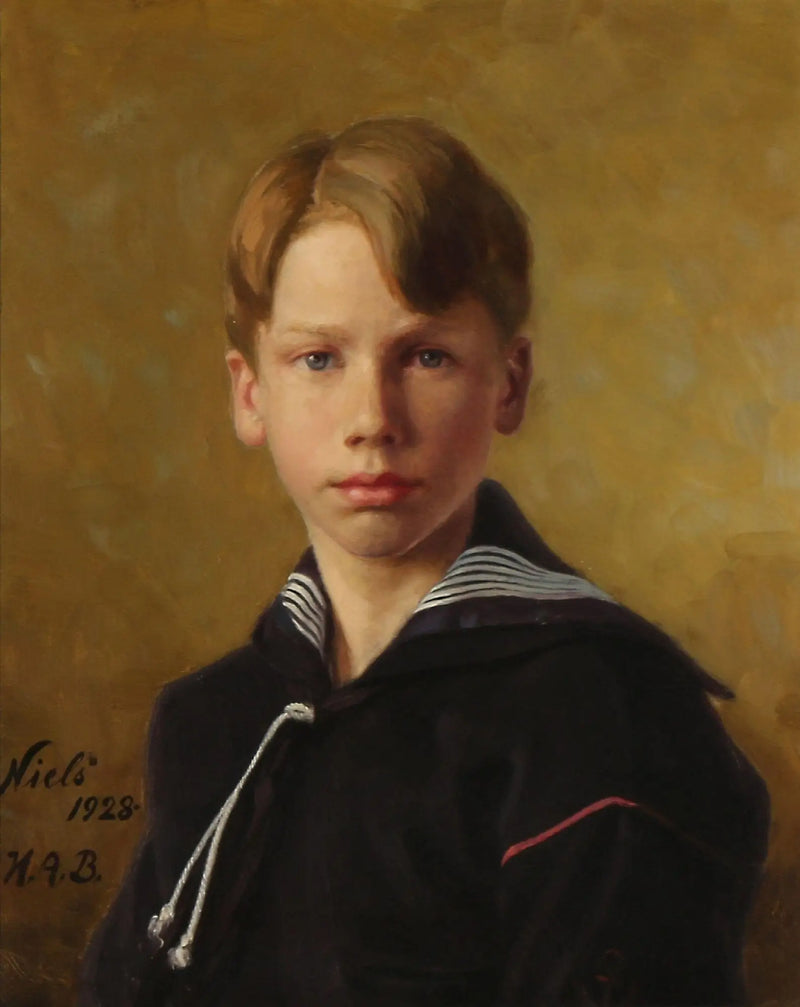 Портрет племянника художника, Нильс - H. A. Brendekilde