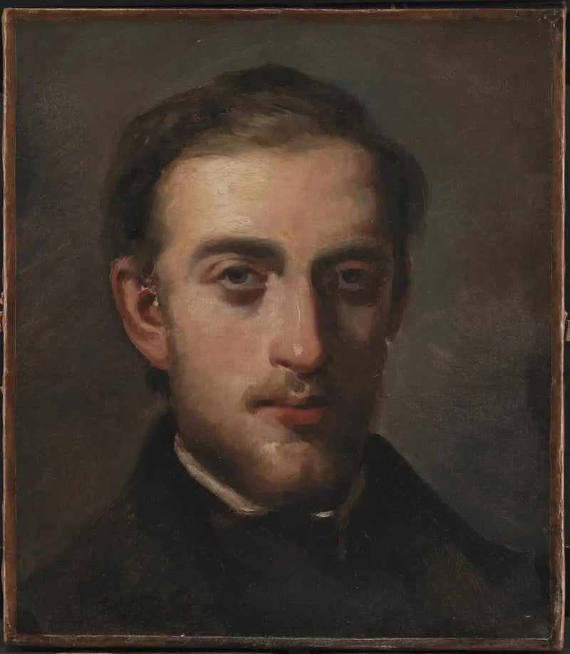 Портрет художника Фрица Мельбея (1826-1869) - Камиль Писсарро