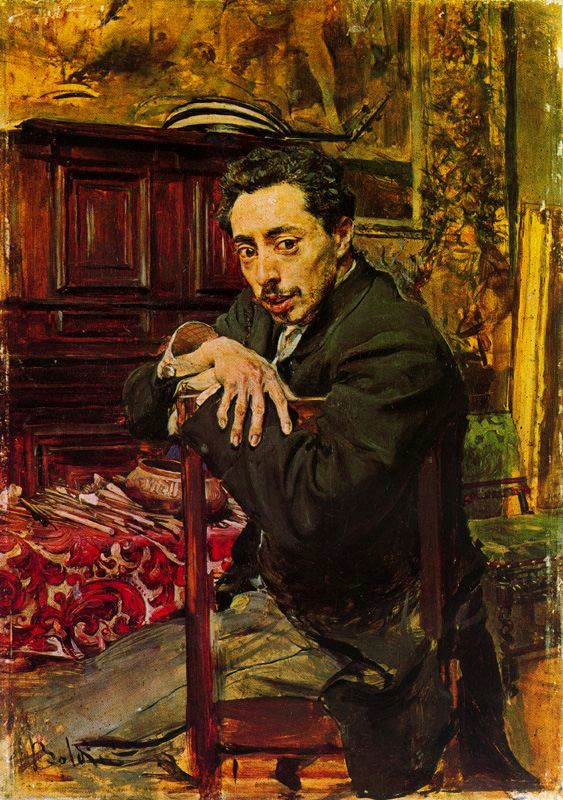 Портрет художника Хоакин Араухо и Руано - Джованни Болдини