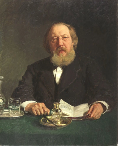 Portrait du poète et slavophile Ivan Sergueïevitch Aksakov - Ilya Repin - Alpha Reproduction