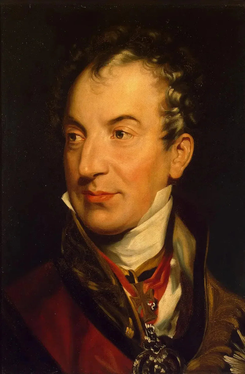 Портрет принца Клеменса Вельзеля Лотара фон Меттерних (1773-1859) - Томас Лоуренс