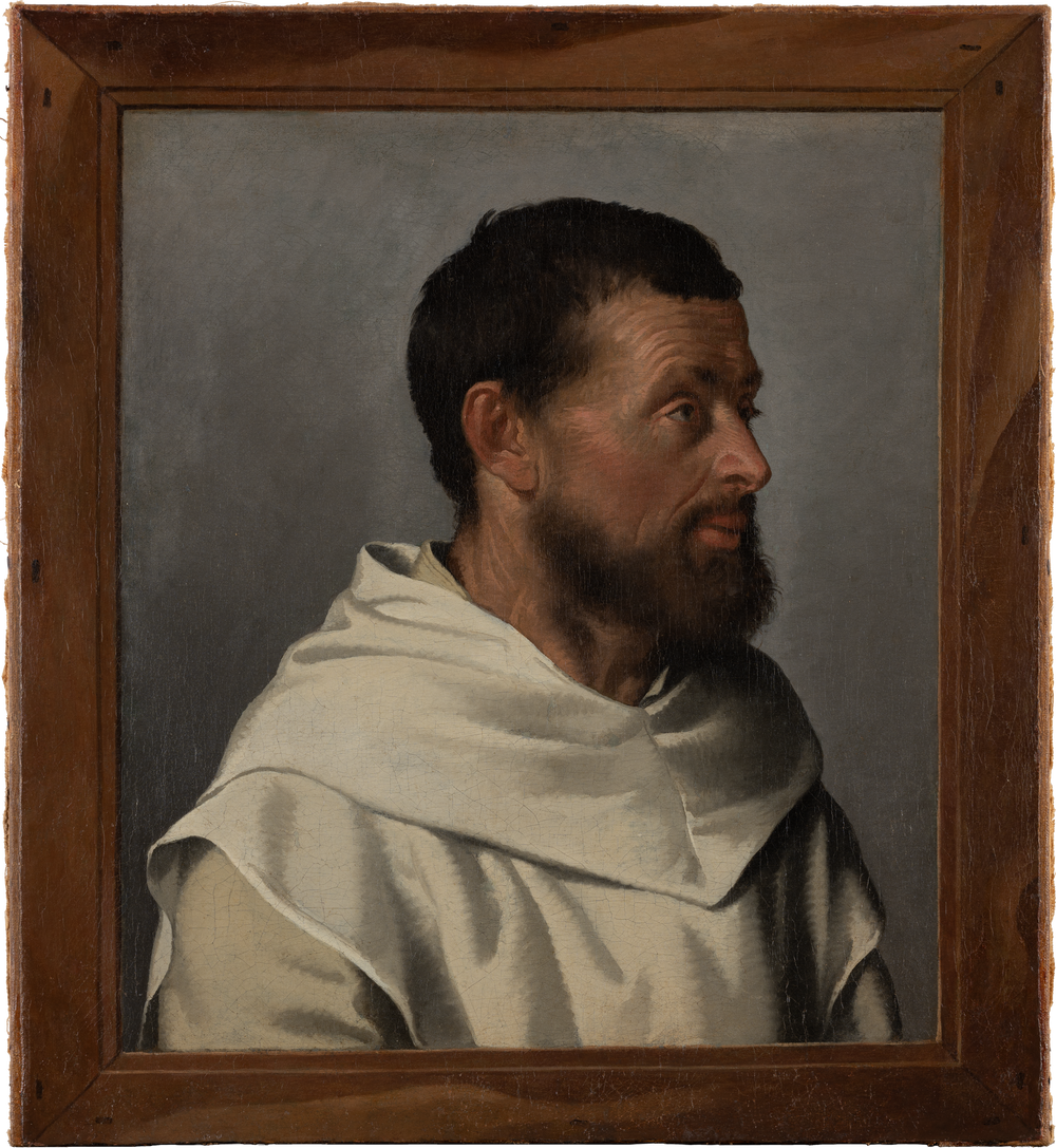 Portrait d’un frère laïc - Giovanni Battista Moroni - Alpha Reproduction