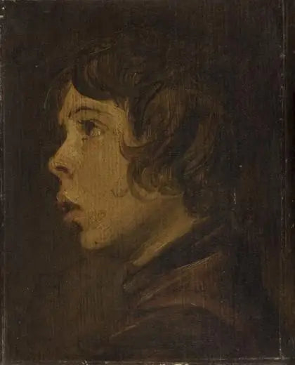 Portrait d’un garçon tourné vers la gauche - Frans Hals - Alpha Reproduction