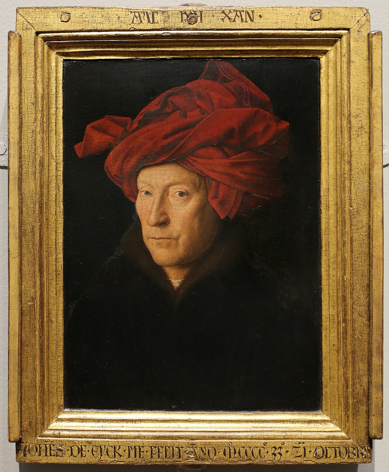 Portrait d’un homme (autoportrait?) - Jan van Eyck - Alpha Reproduction