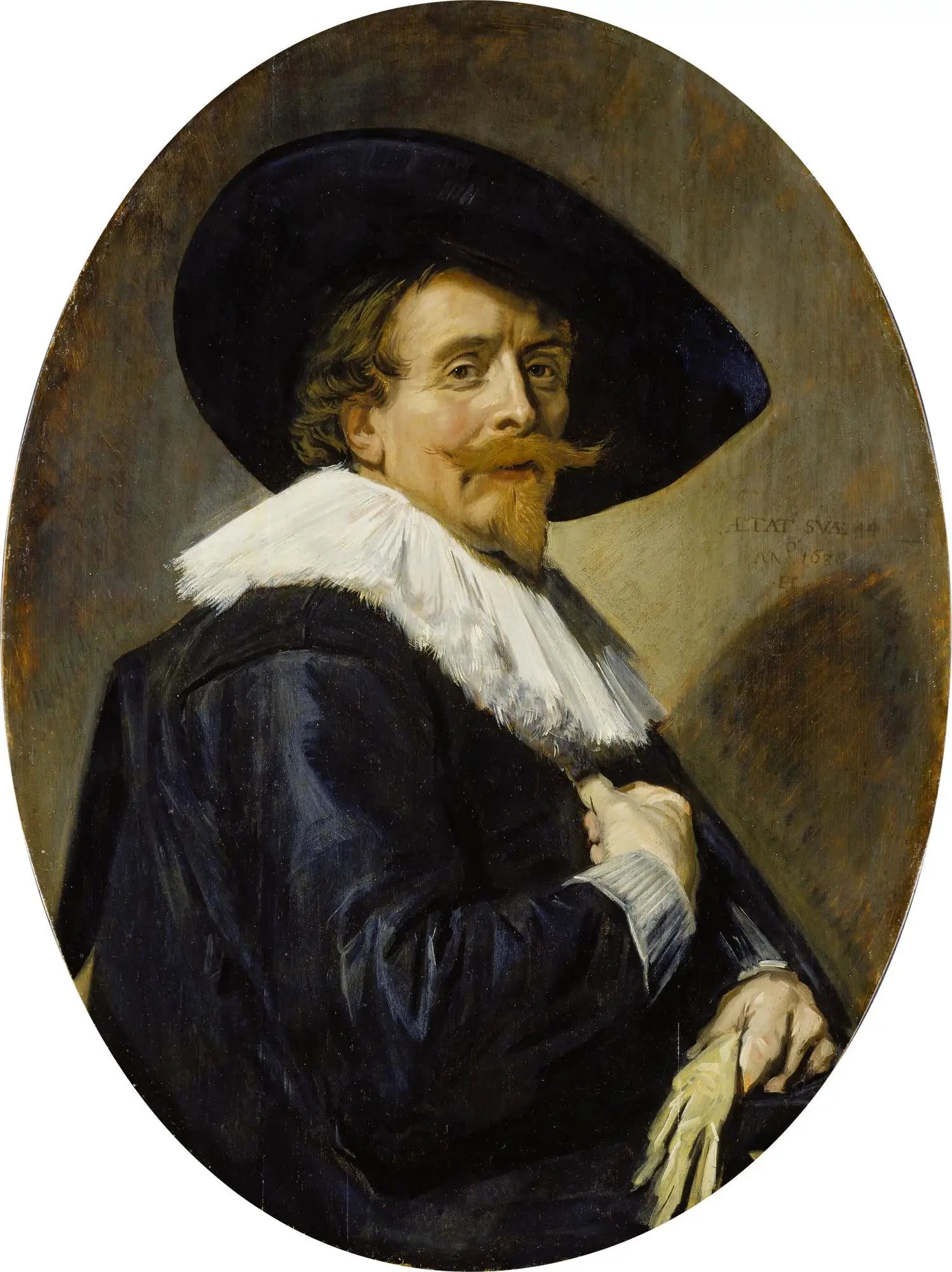 portrait d’un homme inconnu - Frans Hals - Alpha Reproduction