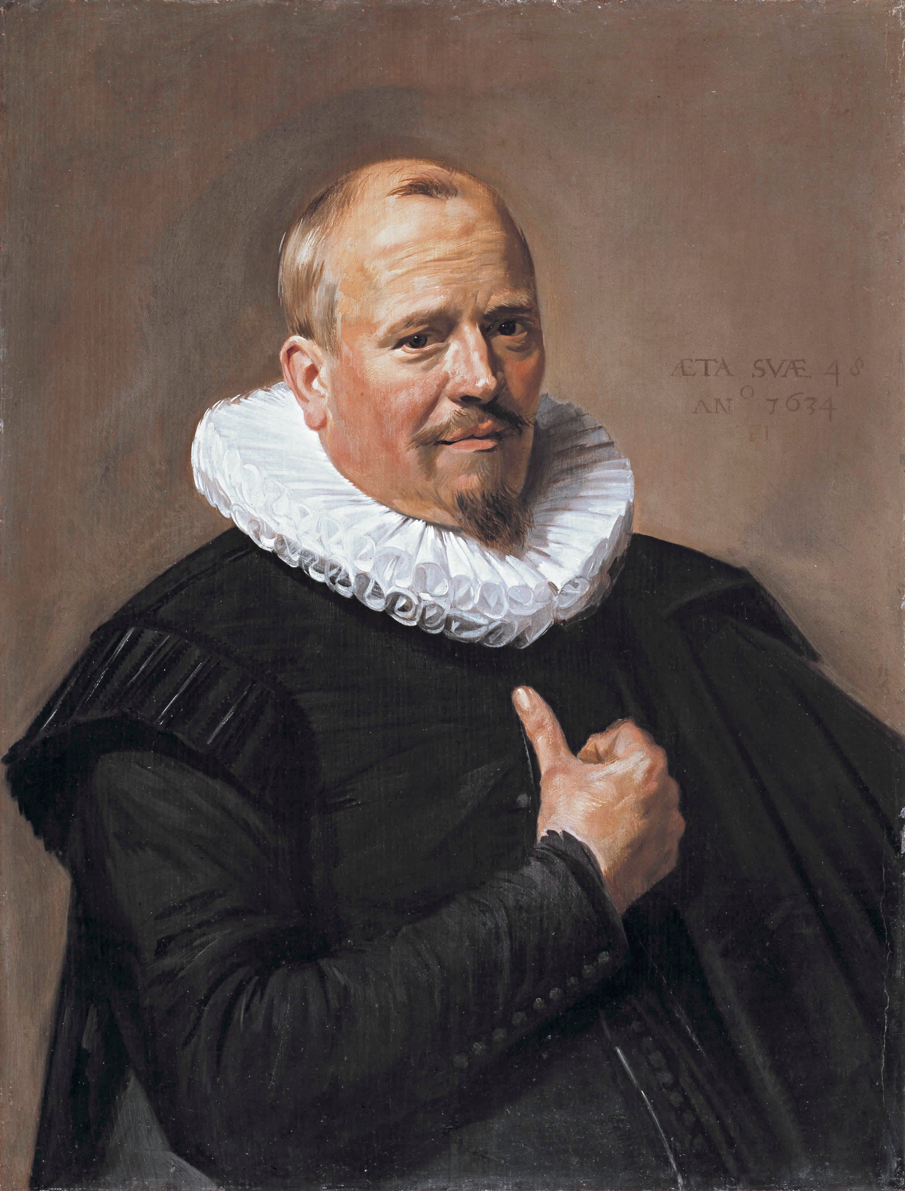 Portrait d’un homme inconnu - Frans Hals - Alpha Reproduction