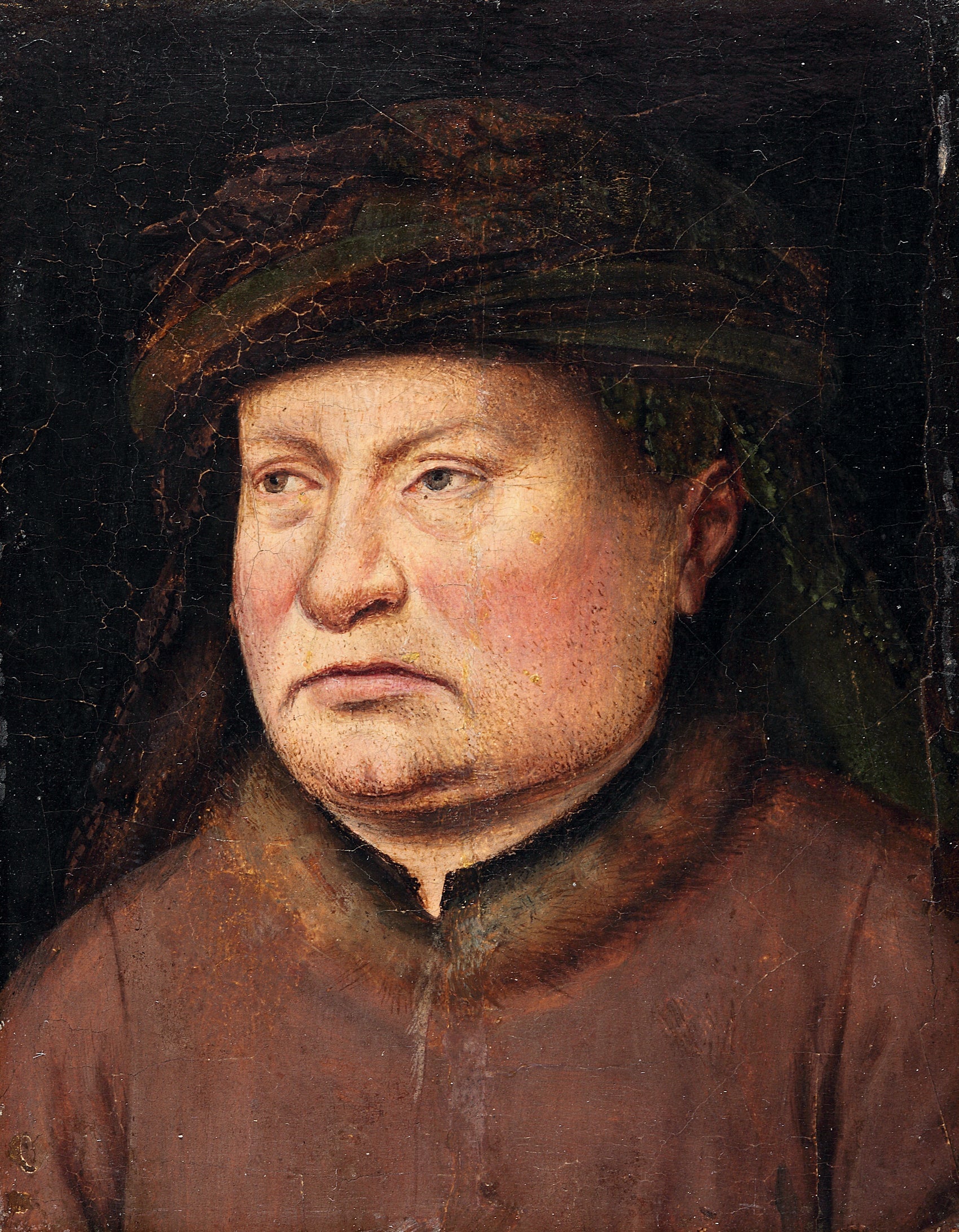 Portrait d’un homme - Jan van Eyck - Alpha Reproduction