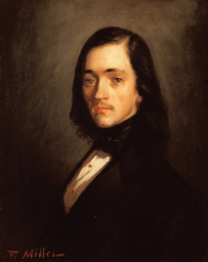 Портрет мужчины - Жан-Франсуа Милле