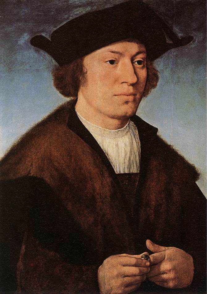Портрет мужчины - Joos van Cleve